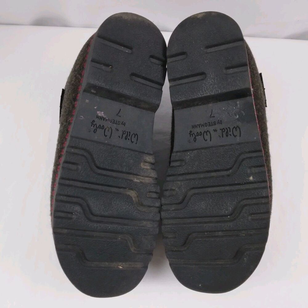 Wild n Wooly by Stegmann Shoes Gray Pure New Wool Germany Women's Size US 7 - Picture 14 of 15